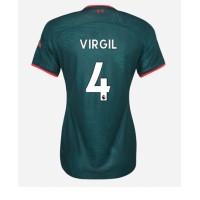 Liverpool Virgil van Dijk #4 Tredjetrøje Dame 2022-23 Kortærmet